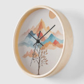 Horloge en Acrylique (Angle)