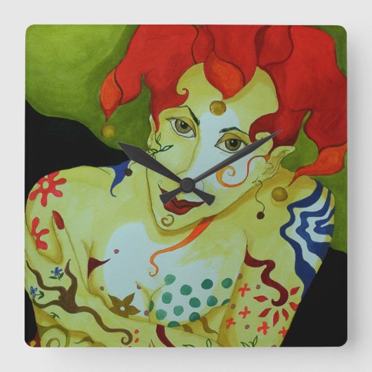 Horloge en Acrylique (Recto)