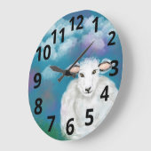 Horloge en Acrylique (Angle)