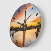 Horloge en Acrylique (Angle)