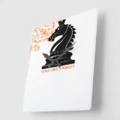 Horloge en Acrylique (Angle)