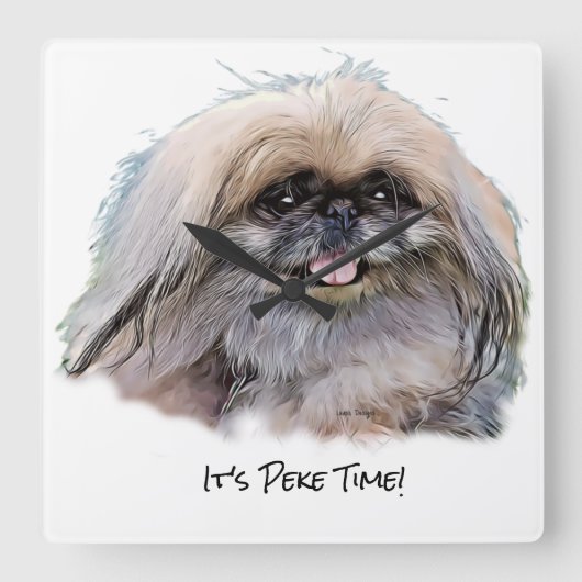 Horloge en Acrylique (Recto)