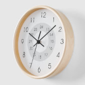 Horloge en Acrylique | 12 heures | Minimal (Angle)