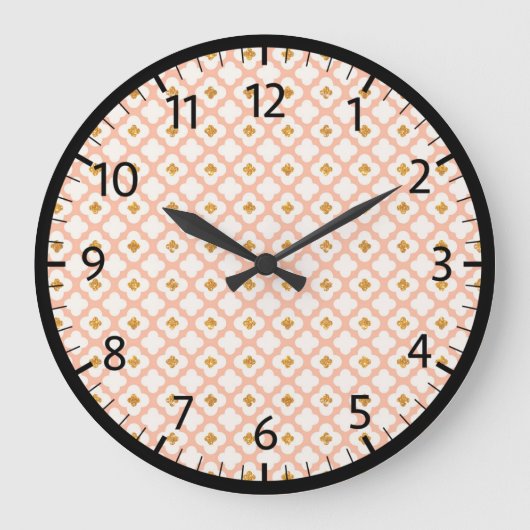 Horloge en acrylique durable (Recto)