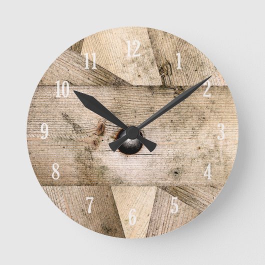 Horloge en bois (Recto)