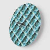 horloge en métal sculpté (Angle)