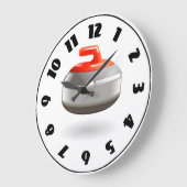 Horloge en pierre de curling (Angle)