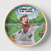 Horloge En Tard, C'Est Mon Cardio (Recto)