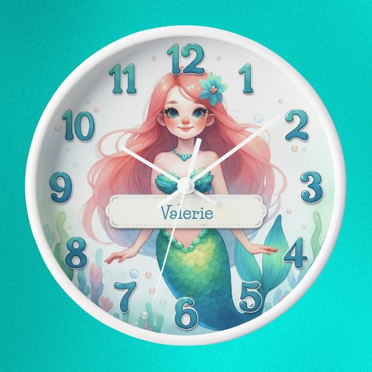 Horloge Enchanted Mermaid Time