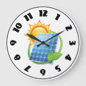 Horloge Énergie Solaire (Recto)