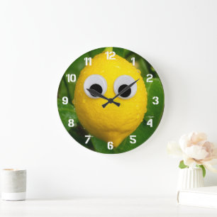 Horloge Enfant Lemon Mignon aux Yeux Google