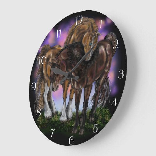 Horloge équine de dévotion (Angle)