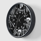 Horloge Équipe de squelette (Angle)