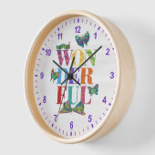 Horloge Eric Carle | Merveilleux (Angle)