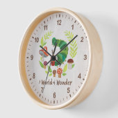 Horloge Eric Carle | Un monde de merveilles (Angle)