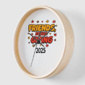 Horloge Escouade Amis Donnant 2025 Automne Automne Tombe R (Angle)