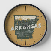 Horloge État de Retro Arkansas (Recto)