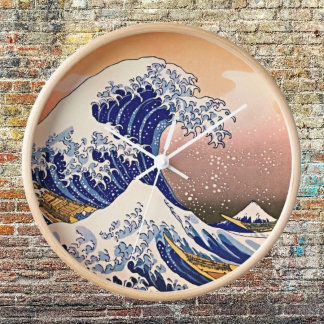 Horloge Eternal Elegance : Japonais Nami Grande Vague
