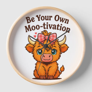 Horloge être votre propre motivation