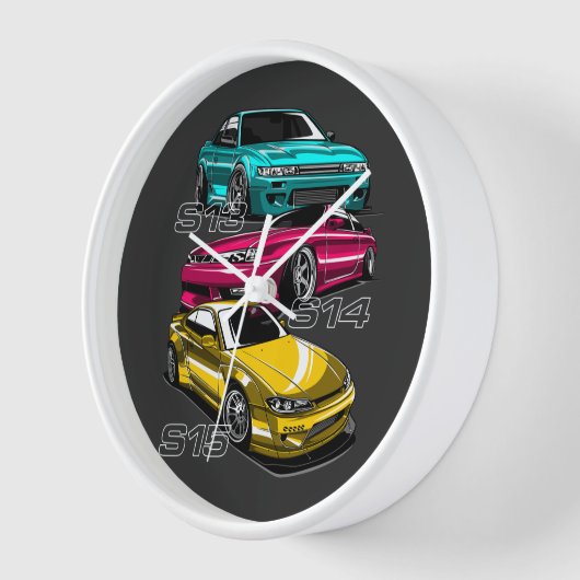 HORLOGE ÉVOLUTION DU CHÂSSIS DE LA SILVIE "S" (Angle)