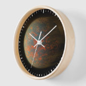 Horloge Exoplanet 55 Cancri E Et Sa Surface Moulée (Angle)