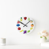 Horloge Fabrique Fruit (Maison)