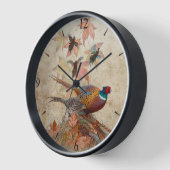 Horloge Faisan  (Angle)
