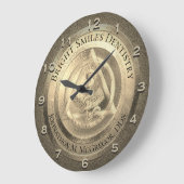 Horloge faite sur commande de dentiste d'or (Angle)