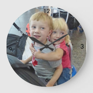 Horloge faite sur commande de photo