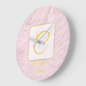 horloge familiale personnalisée (Angle)