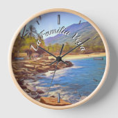 Horloge Famille Yelapa Beach 761 (Recto)