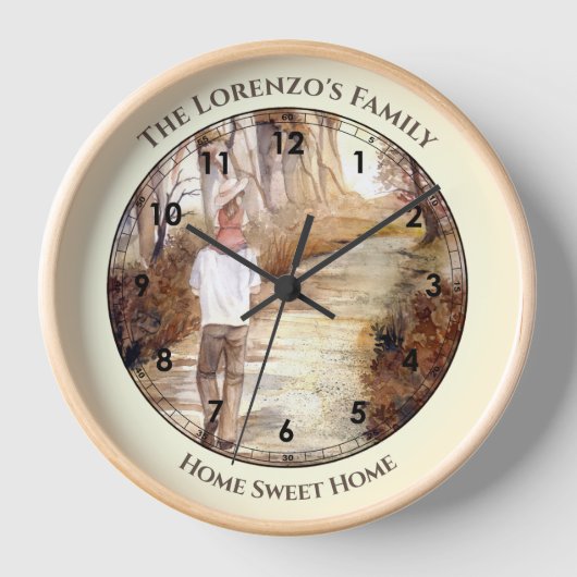 Horloge Father Daughter (Recto)