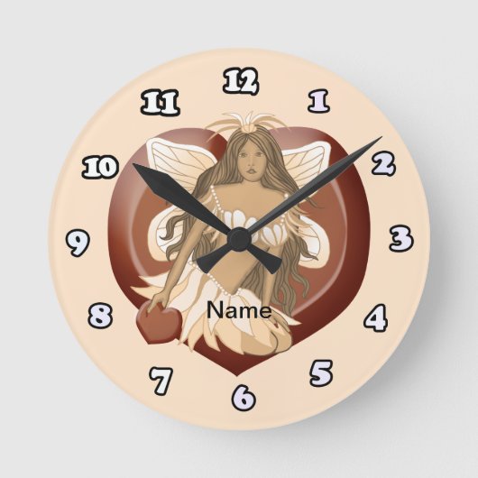 Horloge Fée au chocolat (Recto)