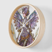 Horloge Fée de prune de sucre bijoux (Angle)