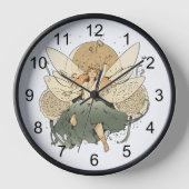 Horloge Fée Enchantante - Imaginaire lunaire (Recto)