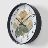 Horloge Fée Enchantante - Imaginaire lunaire (Angle)