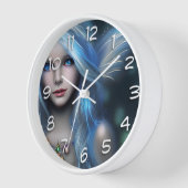 Horloge Fée mystique éthérée fille (Angle)