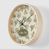 Horloge Femme Casquette d'été Jaune (Angle)