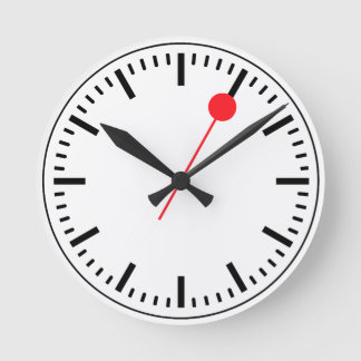 Horloge ferroviaire suisse