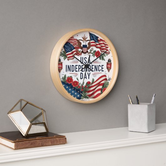 Horloge Fête de l'Indépendance (Bureau)