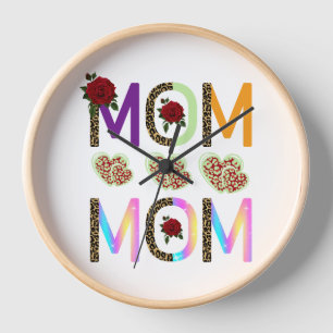 Horloge Fête des mères