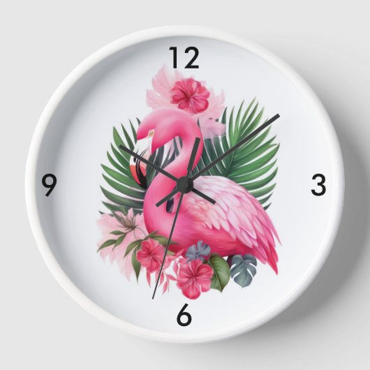 Horloge Feu Wall Clock (Recto)