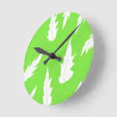 Horloge feuille (Angle)