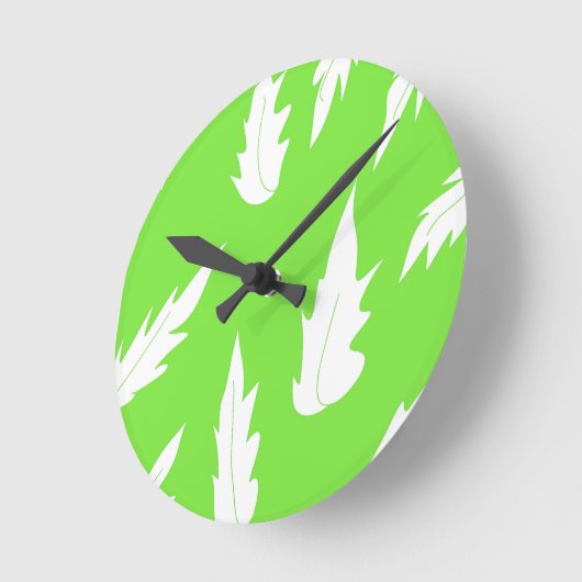 Horloge feuille (Angle)