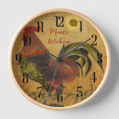 HORLOGE FIER RUSTIQUE ROOSTER AMÉRICANA (Recto)