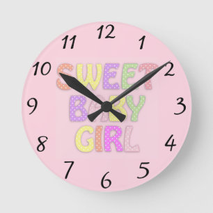 Horloge fille bébé