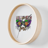 Horloge Fille Halloween (Angle)