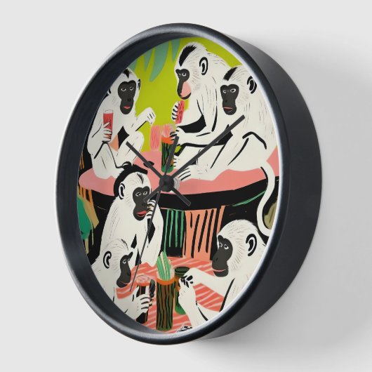 Horloge Fin de semaine du jeu (Angle)