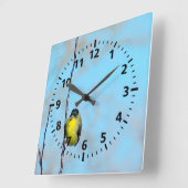 Horloge - Finition jaune (Angle)