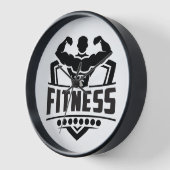 Horloge Fitness Motivation Graphic | Strong & Active Life (Angle)